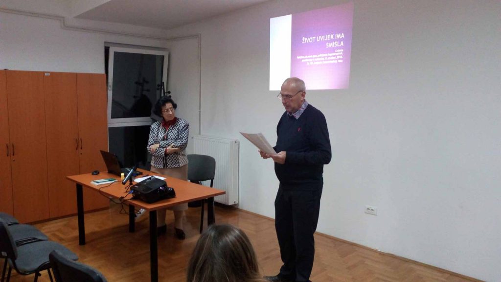 Predavanje u Udruzi branitelja